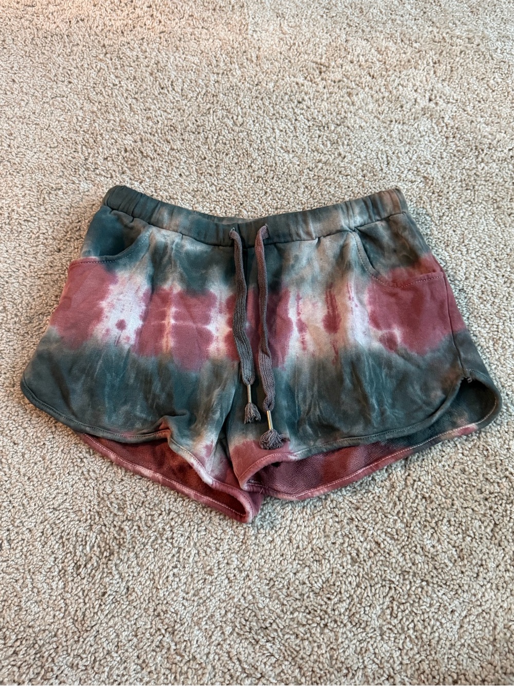 POL Clothing Tie-Dye Lounge Shorts NWOT Size Small Boho